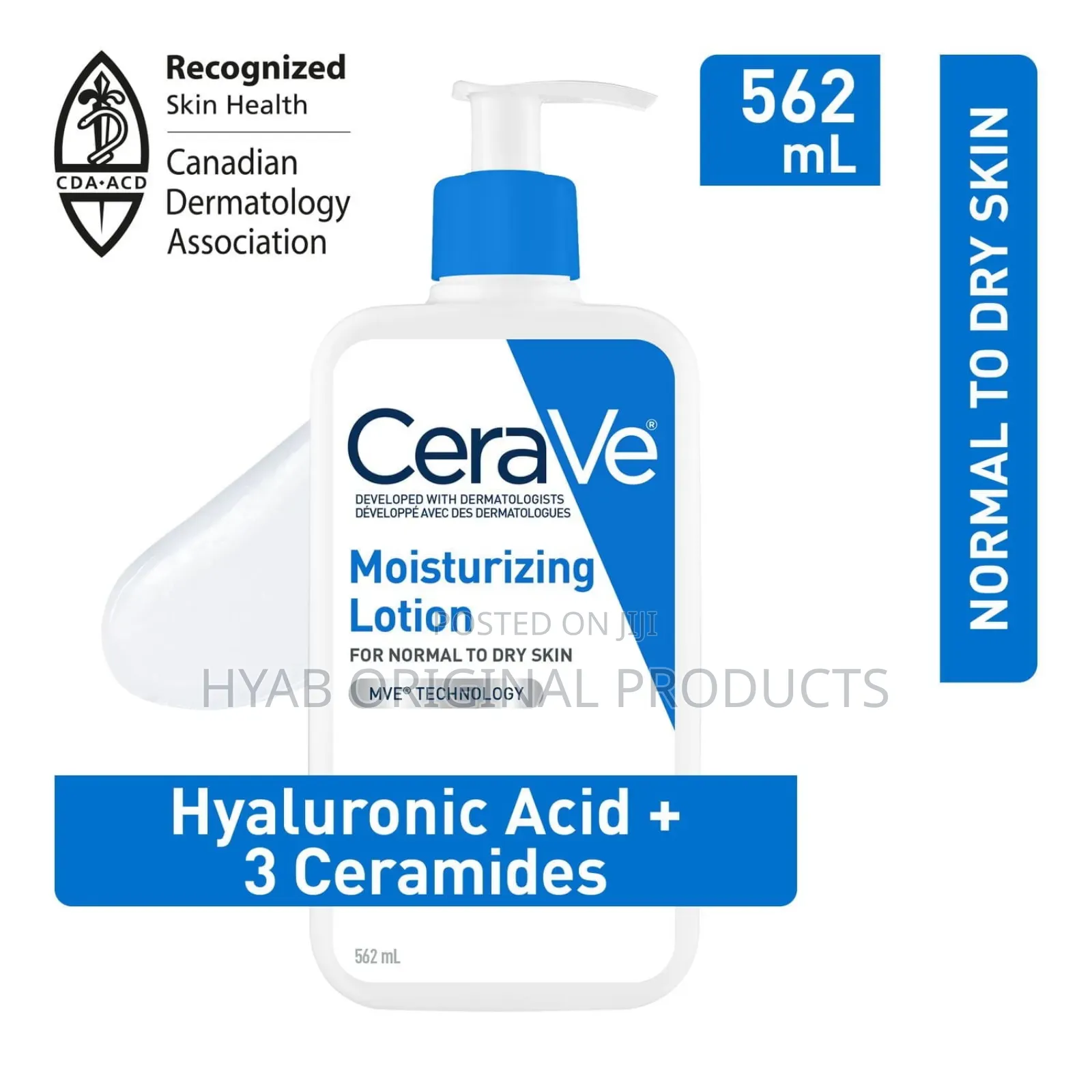Cerave Moisturizing Lotion 562ml From Canada