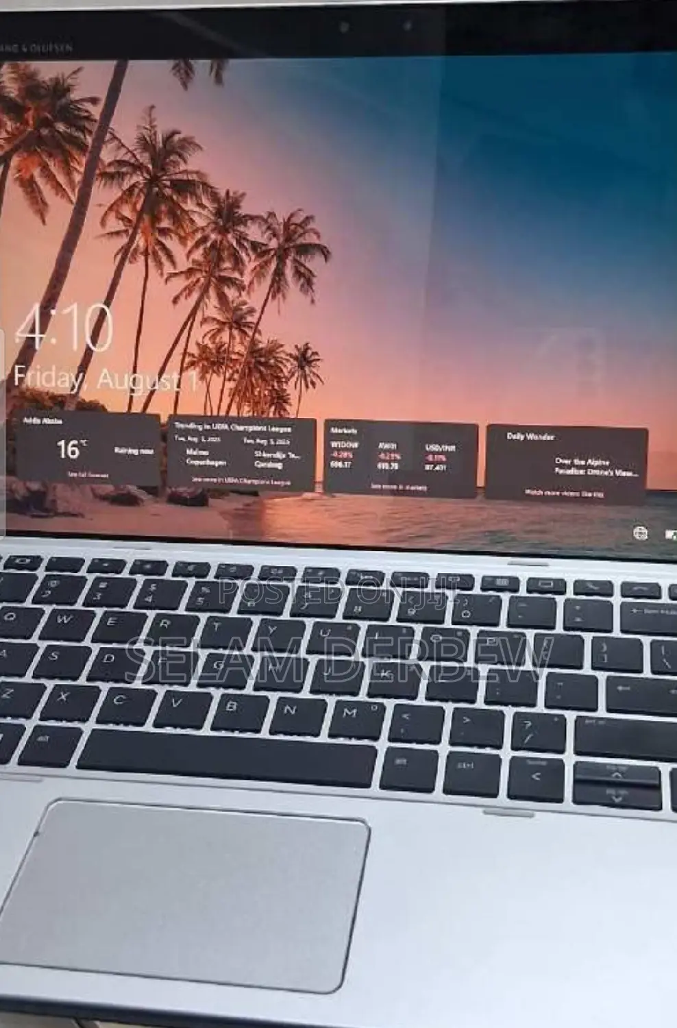 New Laptop HP Elite X2 1012 8GB Intel Core I5 SSD 256GB