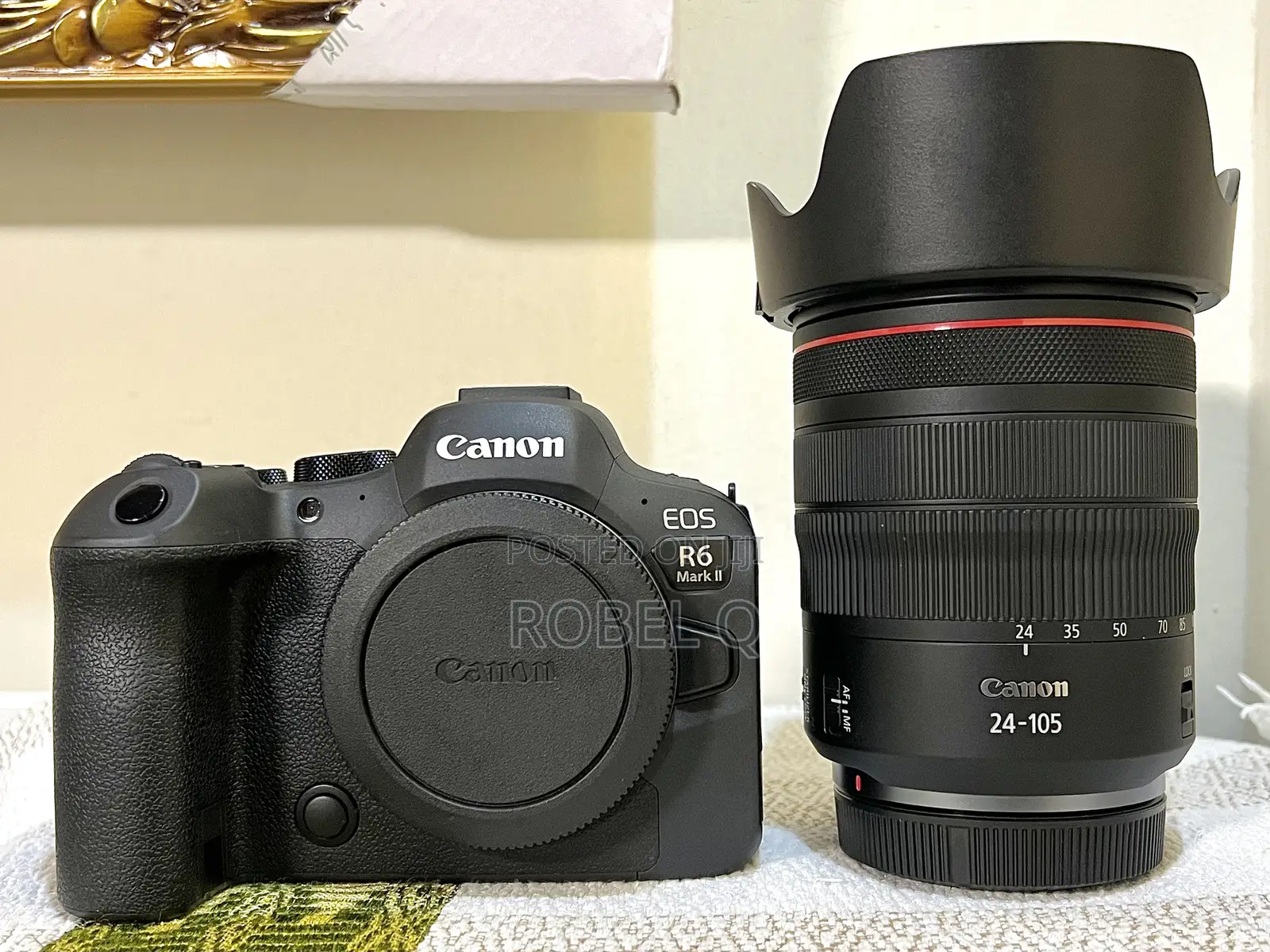 Canon Eos R6 Mark 2 With 24-105mm Red Ring Lens