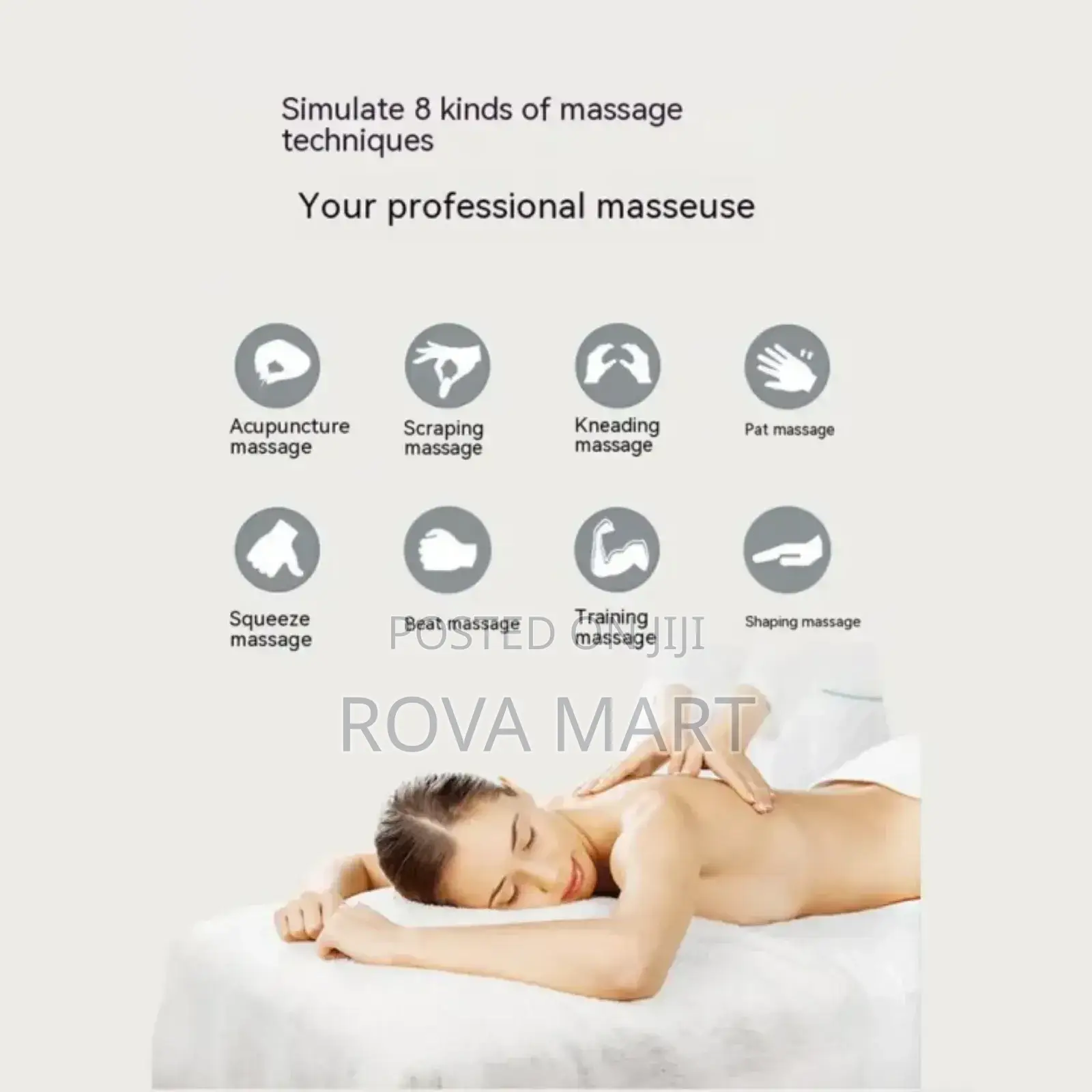 Cervical Spine Massage Sticker