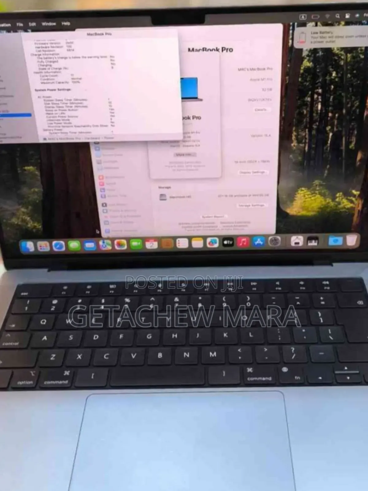 New Laptop Apple MacBook Pro M1 32GB Intel Core I5 SSD 1T