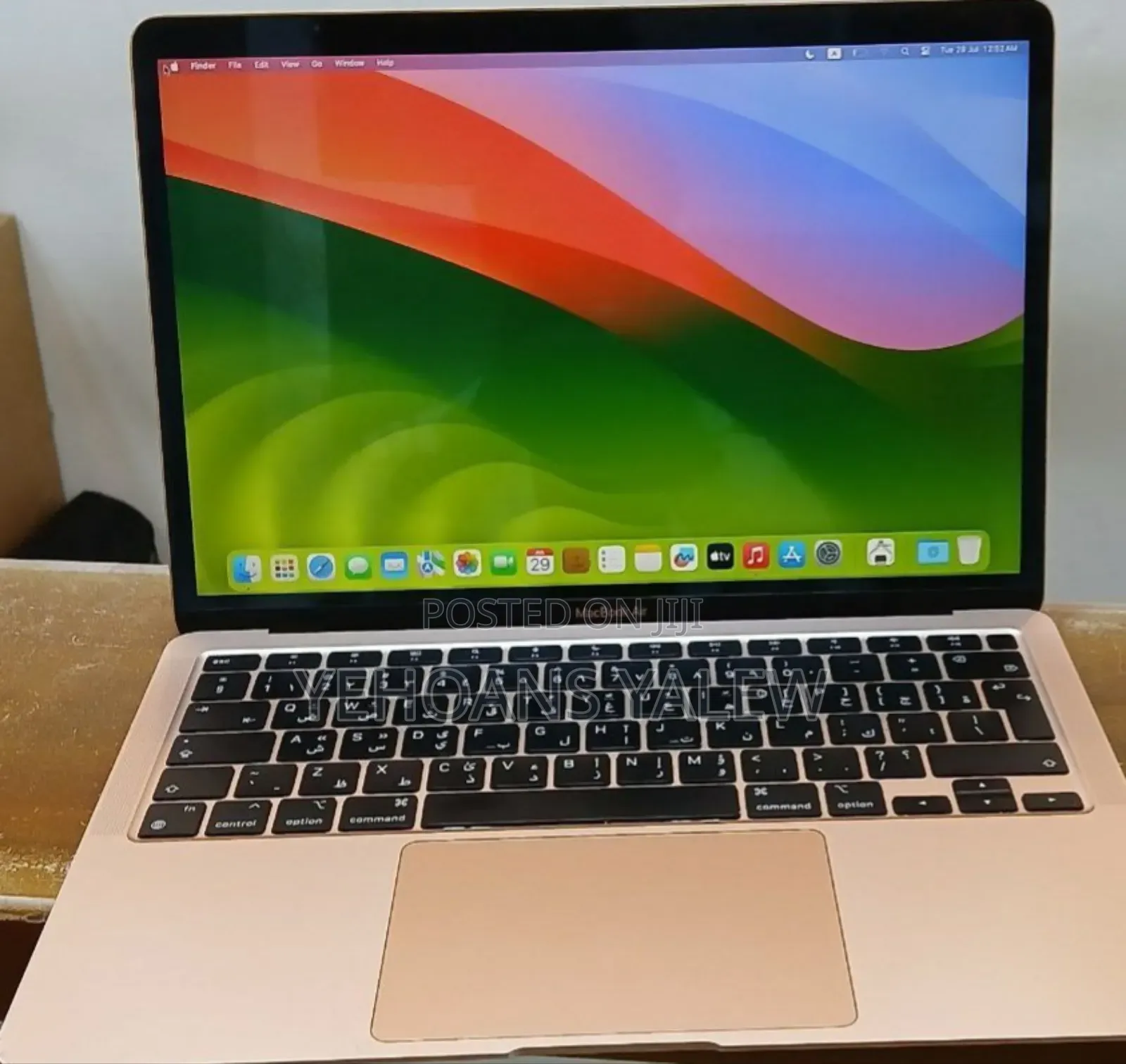 New Laptop Apple MacBook Air 2020 M1 8GB Apple M1 SSD 256GB