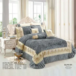 Milanobedlinen Comforter Aliya Velvet 12pcs Set