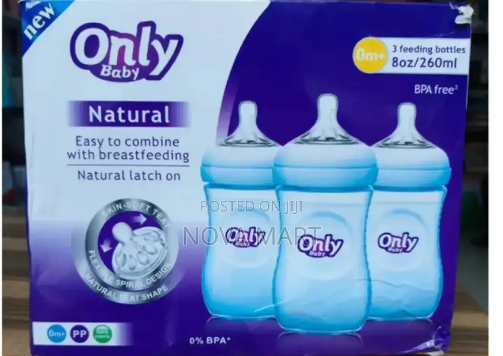 3pcs Feeding Bottles 260ml