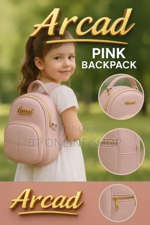 Arcad School Backpack Pencil Case Set