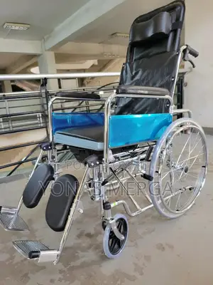 Weight:23.00kg
Reclining Wheelchair With Commode
Foldable