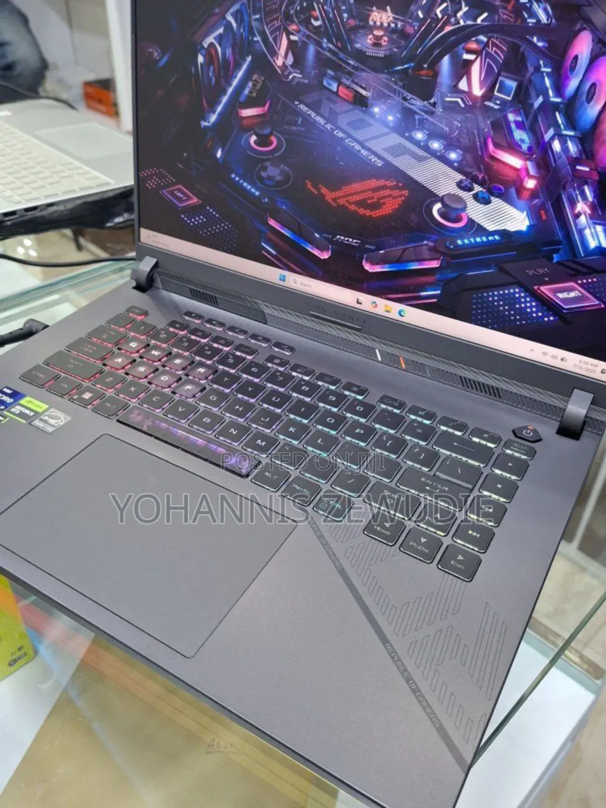 New Laptop Asus ROG Strix G16 G614 32GB Intel Core I9 SSD 1T