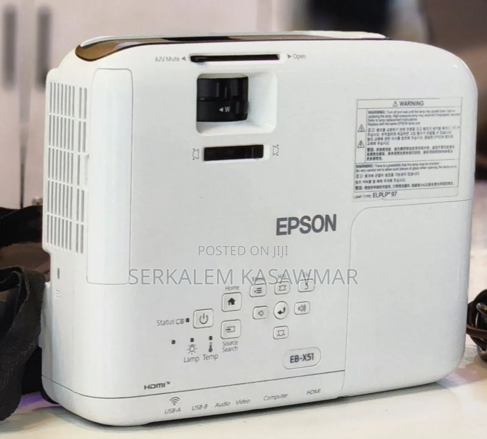 Epson Projector Model: Eb-X51 Has: Bag Remote