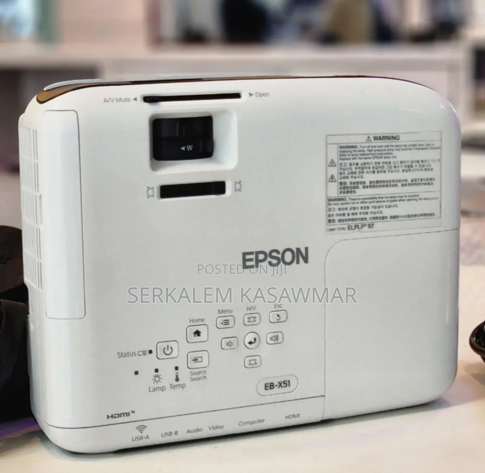 Epson Projector Model: Eb-X51 Has: Bag Remote
