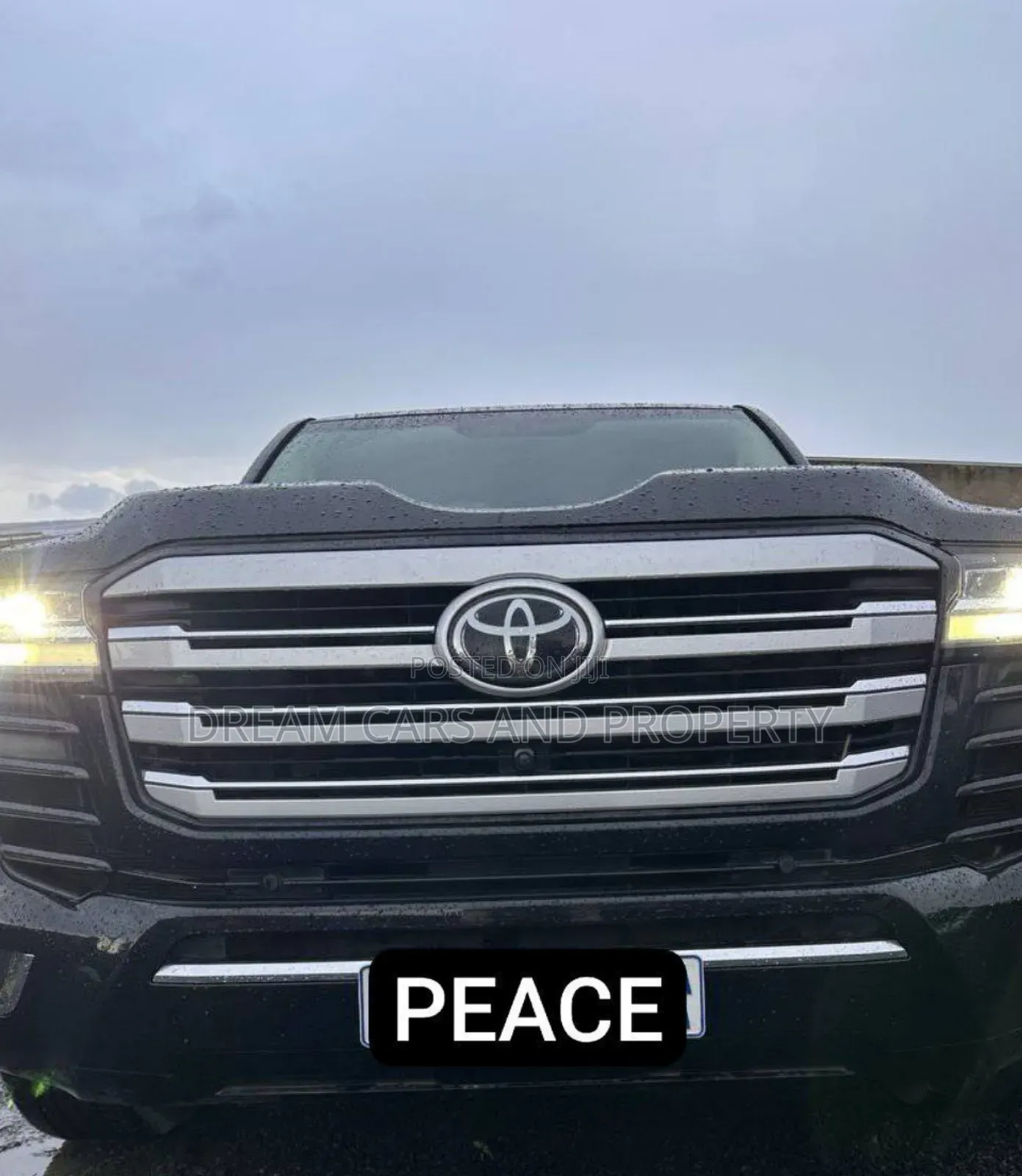 Toyota Land Cruiser 3.5 V6 2022 Black