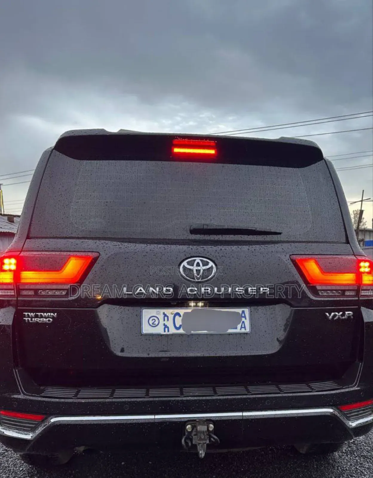 Toyota Land Cruiser 3.5 V6 2022 Black