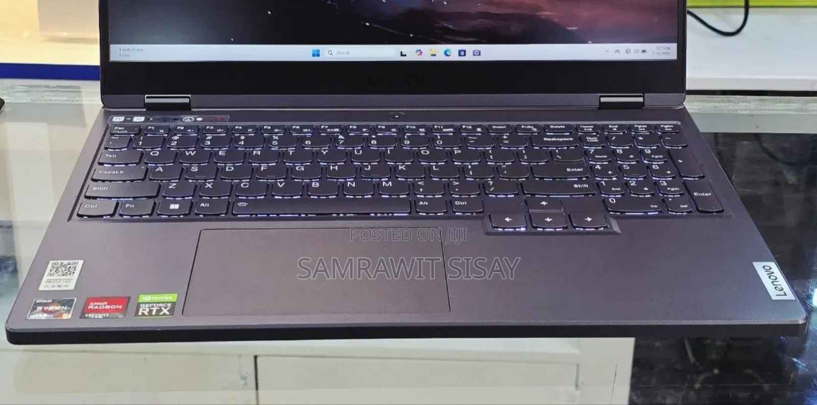 New Laptop Lenovo Legion 5 16GB AMD Ryzen 5 SSD 1T