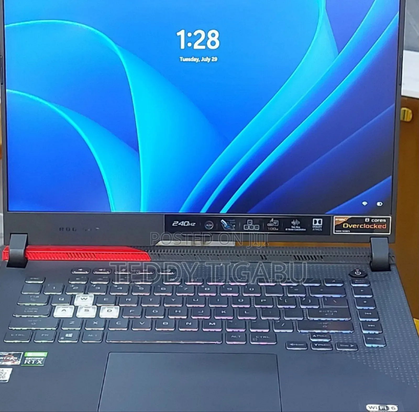 New Laptop Asus ROG Strix G15 16GB AMD Ryzen 9 SSD 1T