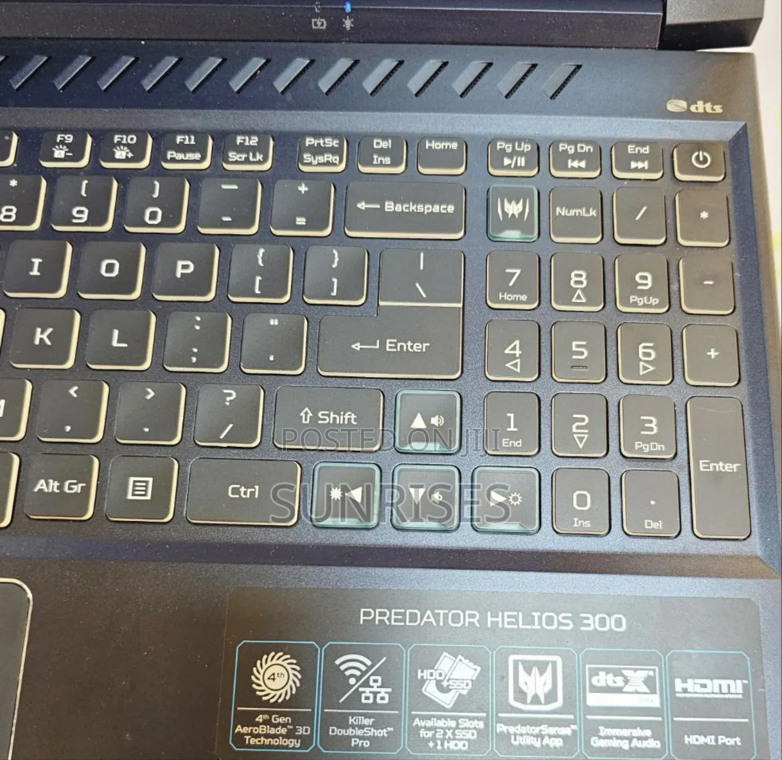 New Laptop Acer Predator Helios 300 16GB Intel Core I7 SSD 512GB