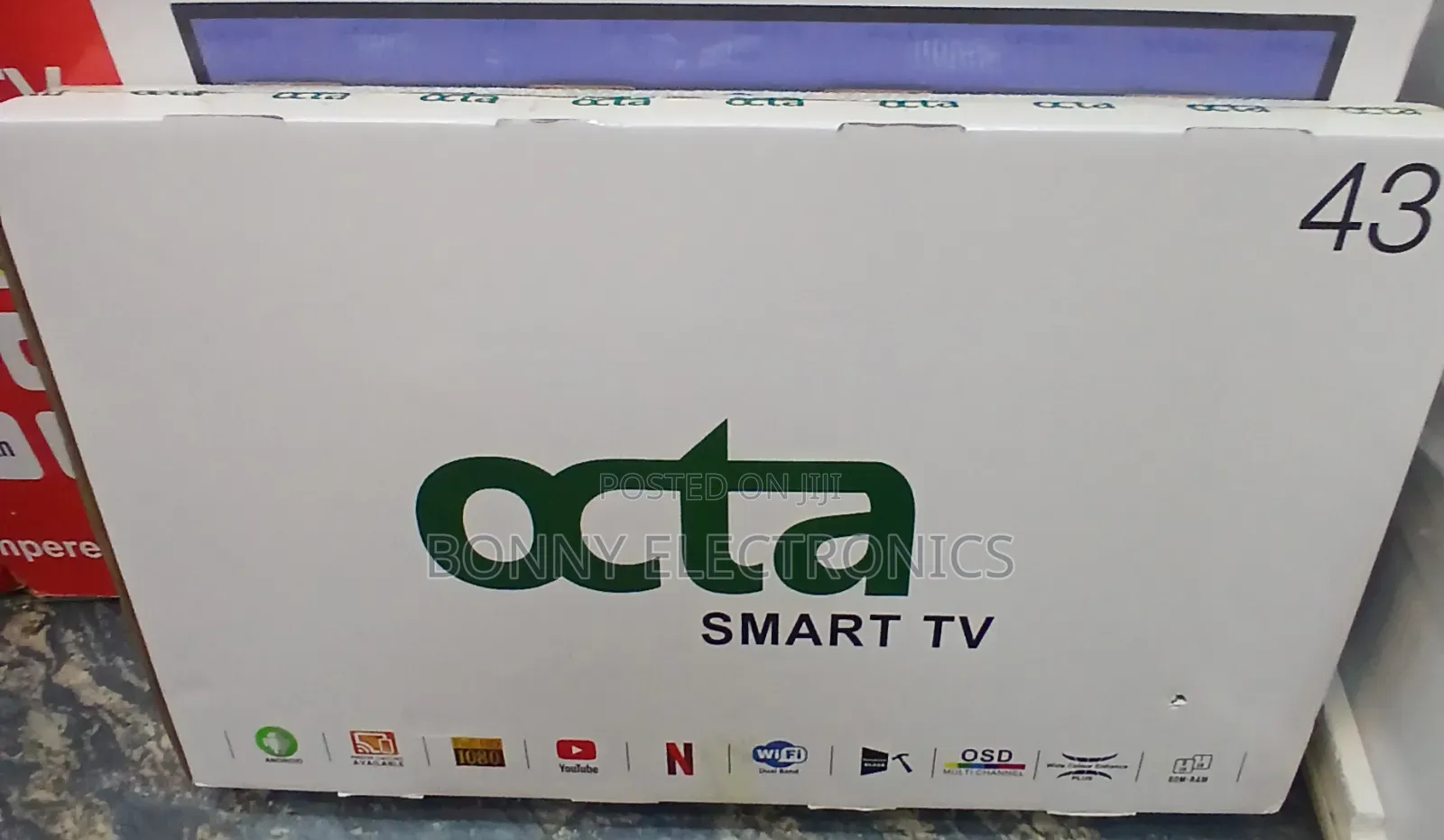 Octa High Quality- TVS – Crystal Clear Picture 43"