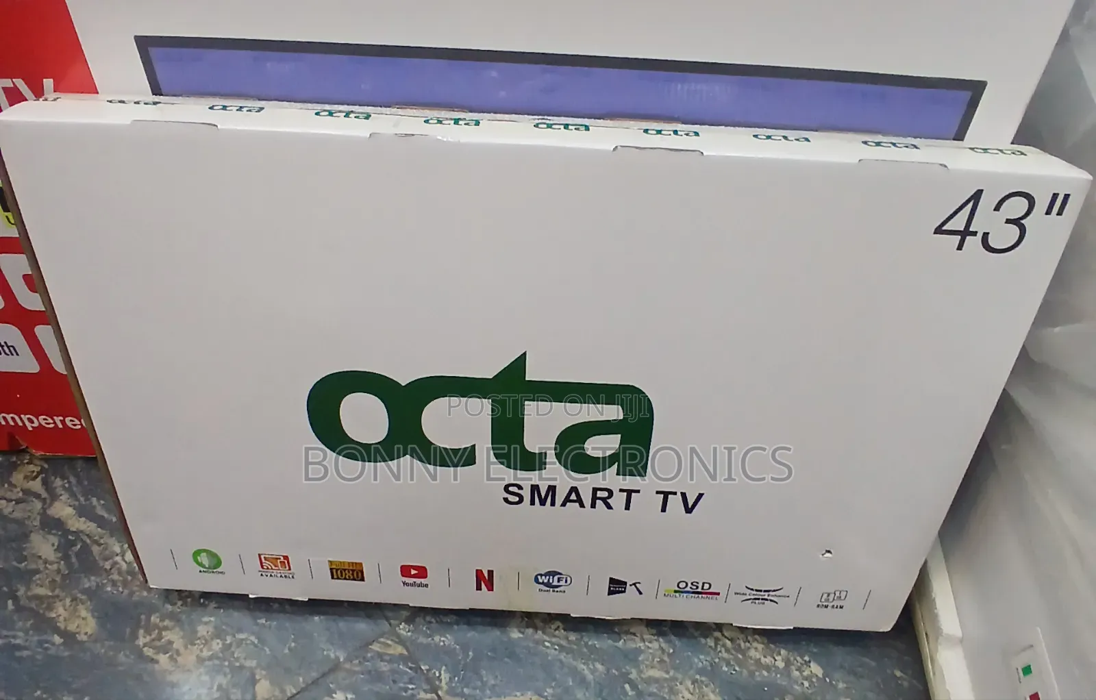 Octa High Quality- TVS – Crystal Clear Picture 43"
