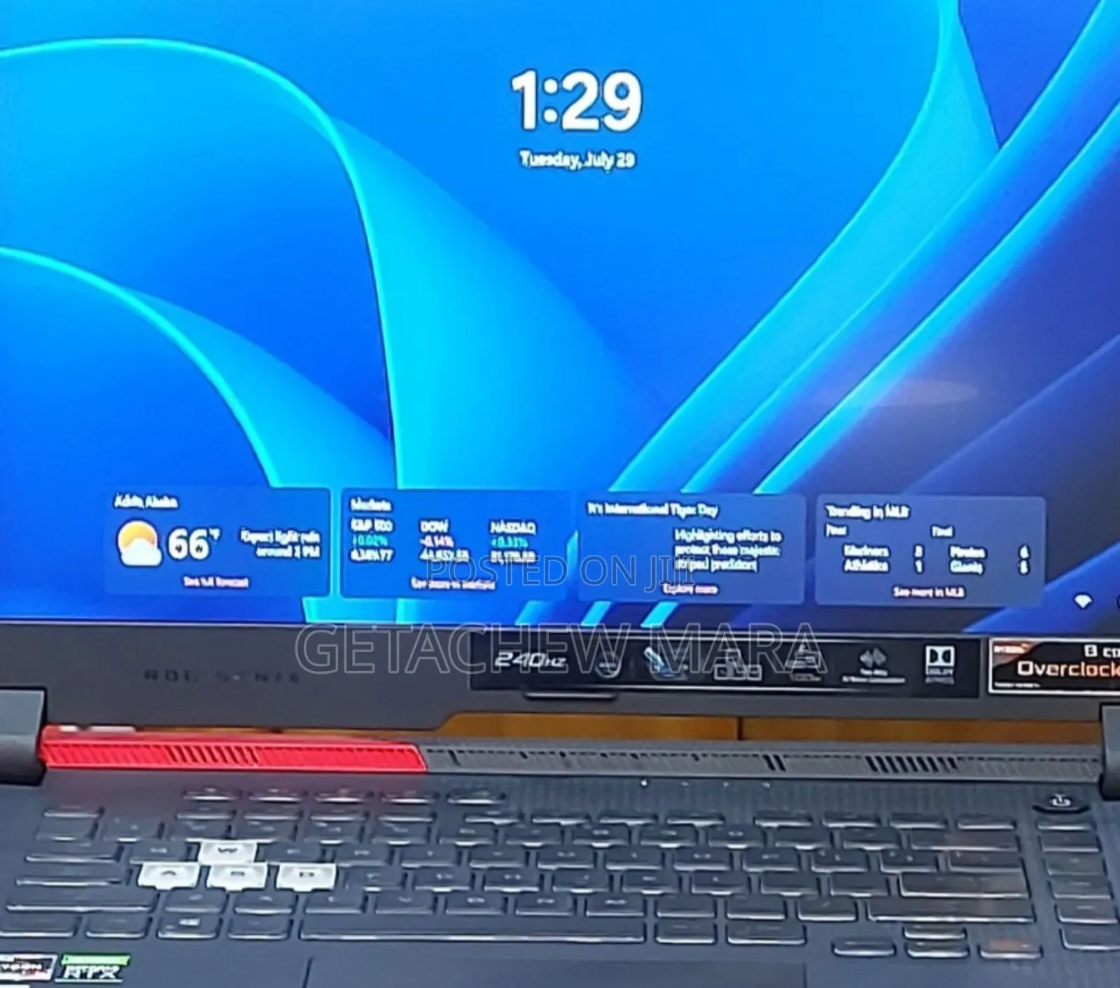 New Laptop Asus ROG Strix G15 16GB AMD Ryzen 5 SSD 1T