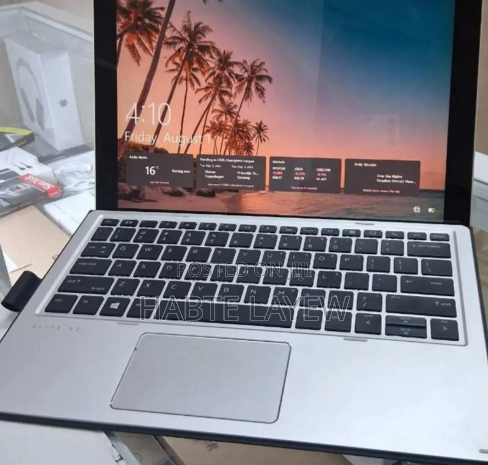 New Laptop HP Elite X2 1012 G2 8GB Intel Core I5 SSD 256GB