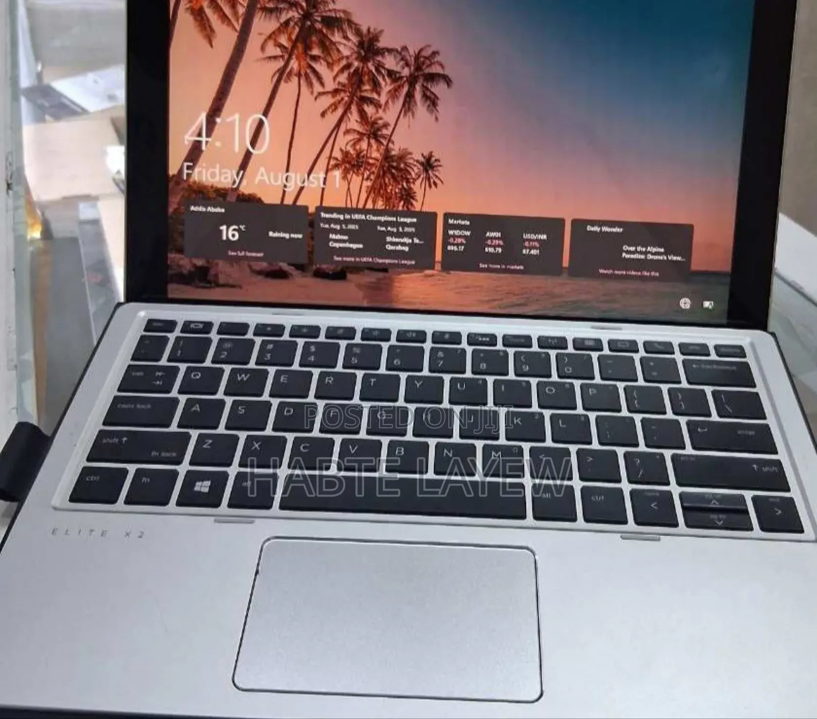 New Laptop HP Elite X2 1012 G2 8GB Intel Core I5 SSD 256GB