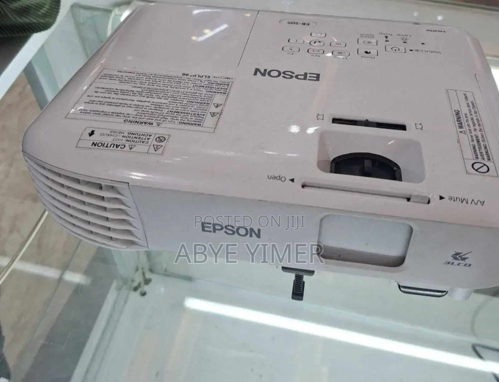 Epson Projector Model Name: Eb-S04 Hardware Interfa