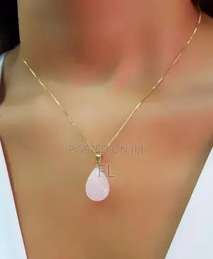 Photo - Rose Quartz and Aventurine/Jade/ Pendant Necklaces
