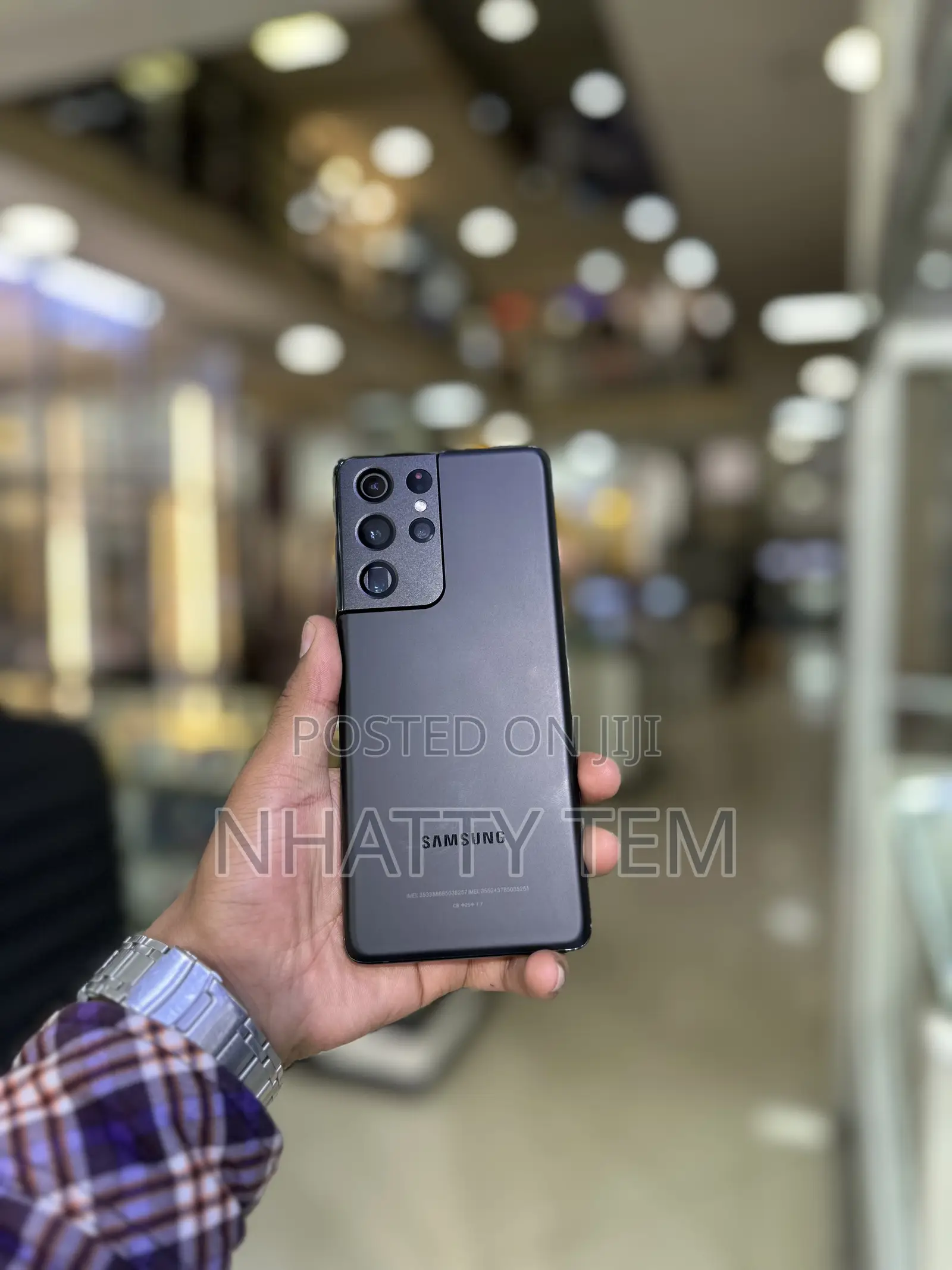 New Samsung Galaxy S21 Ultra 5G 256 GB Black