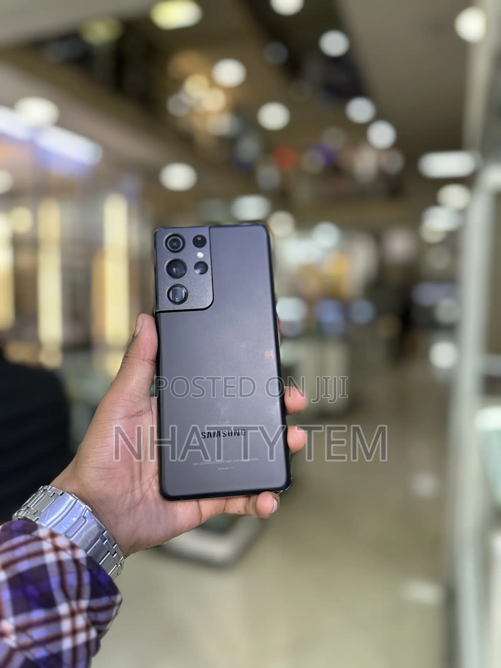 New Samsung Galaxy S21 Ultra 5G 256 GB Black