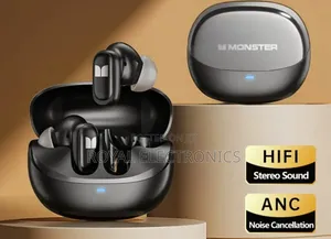 Photo - Monster Bluetooth 5.4 Wireless Headphones Noise Cancellation