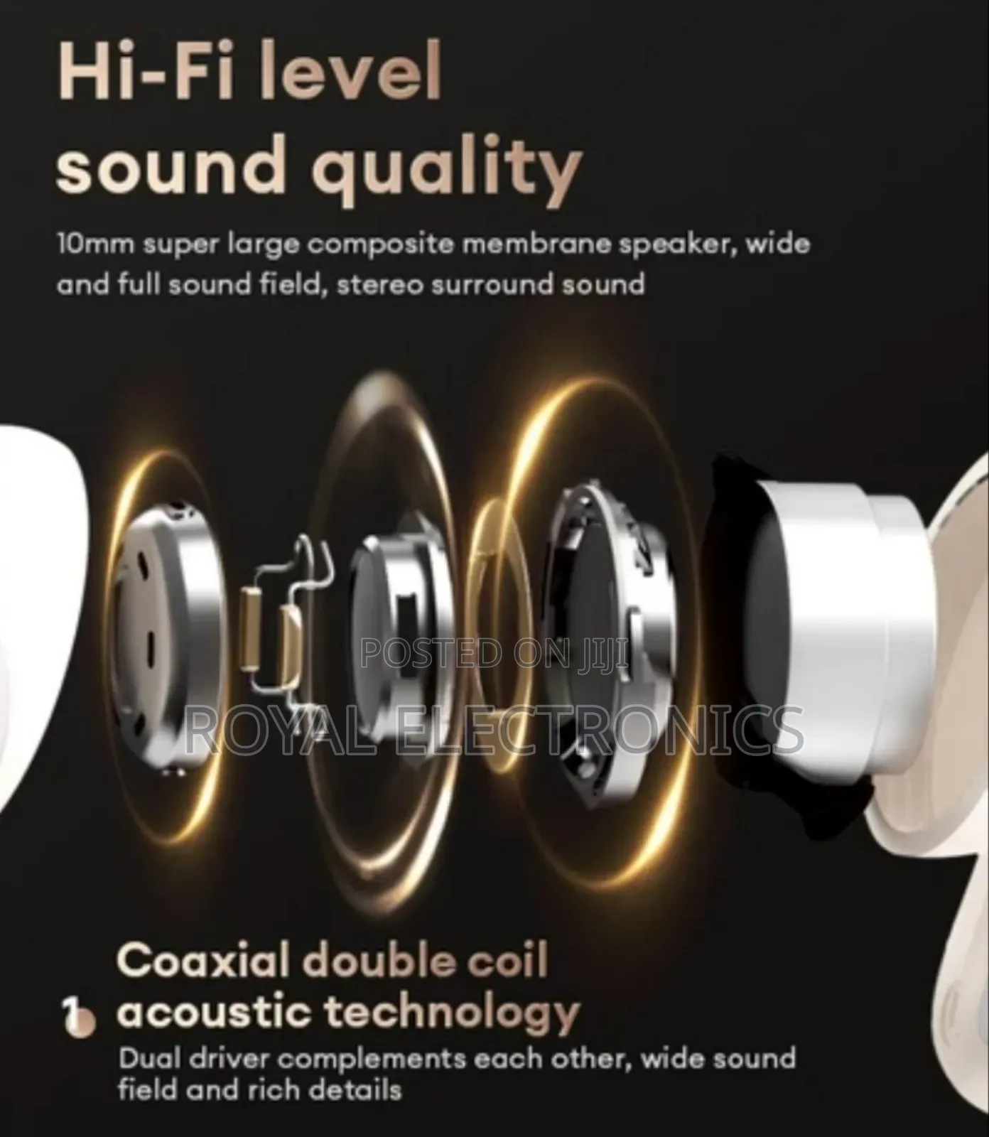 Monster Bluetooth 5.4 Wireless Headphones Noise Cancellation