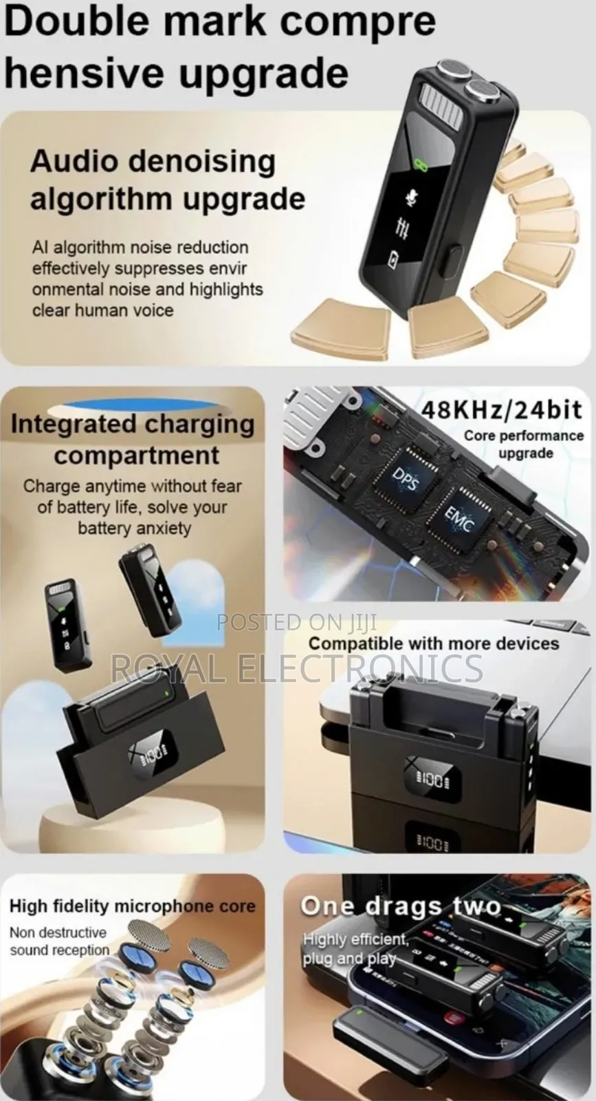 Lavalier Lapel Wireless Microphone