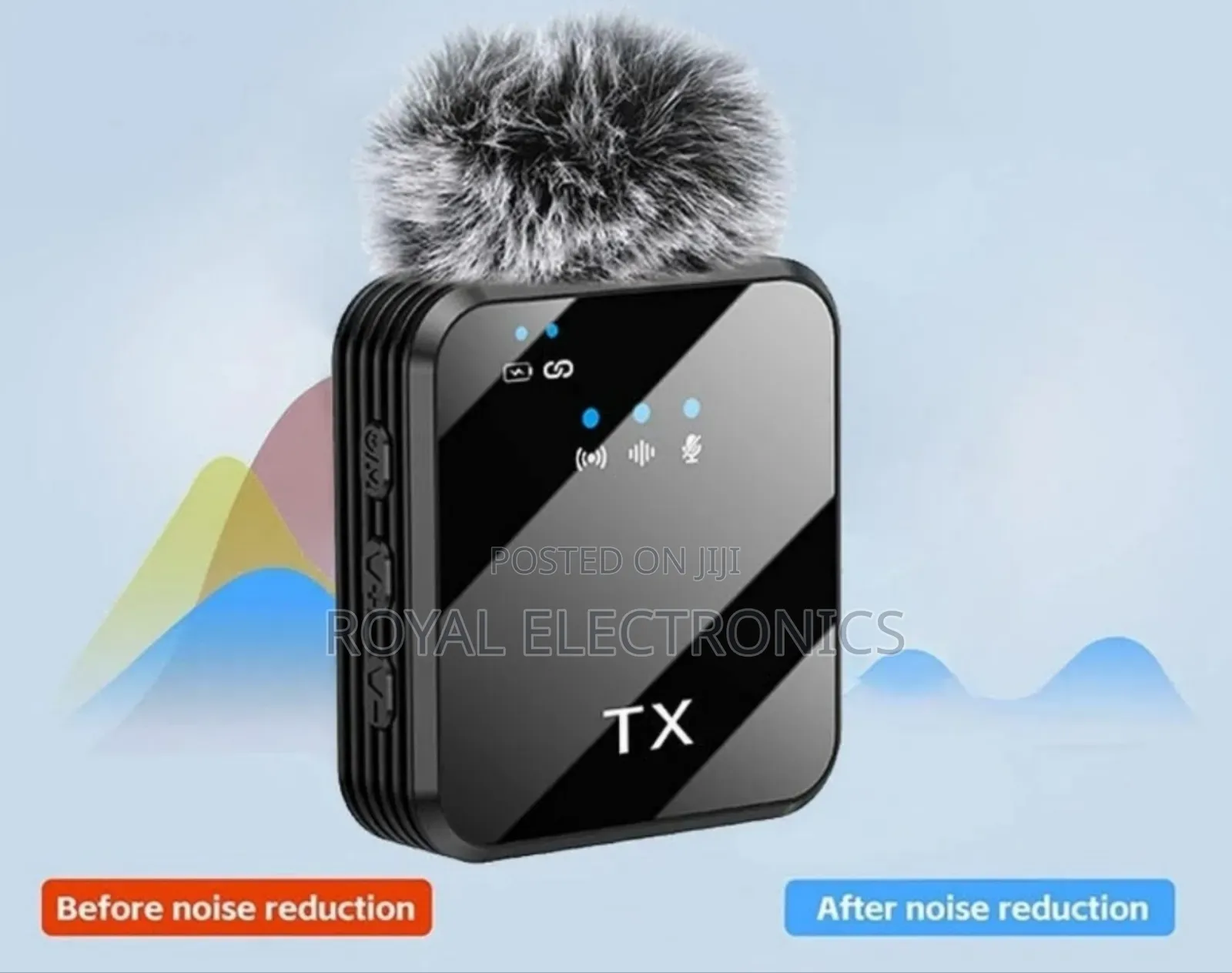 Dual Mini Wireless Microphone 2 Mic Tx 1 Receiver Rx