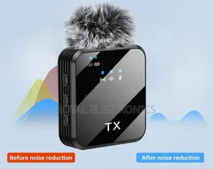 Dual Mini Wireless Microphone 2 Mic Tx 1 Receiver Rx