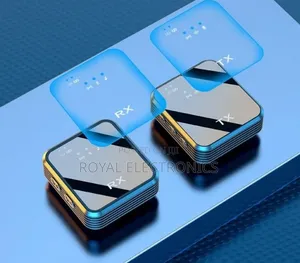 Dual Mini Wireless Microphone 2 Mic Tx 1 Receiver Rx