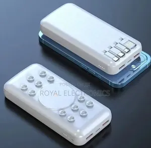Photo - Power Bank With 4 Built-in Cables and Wireless 20000mah