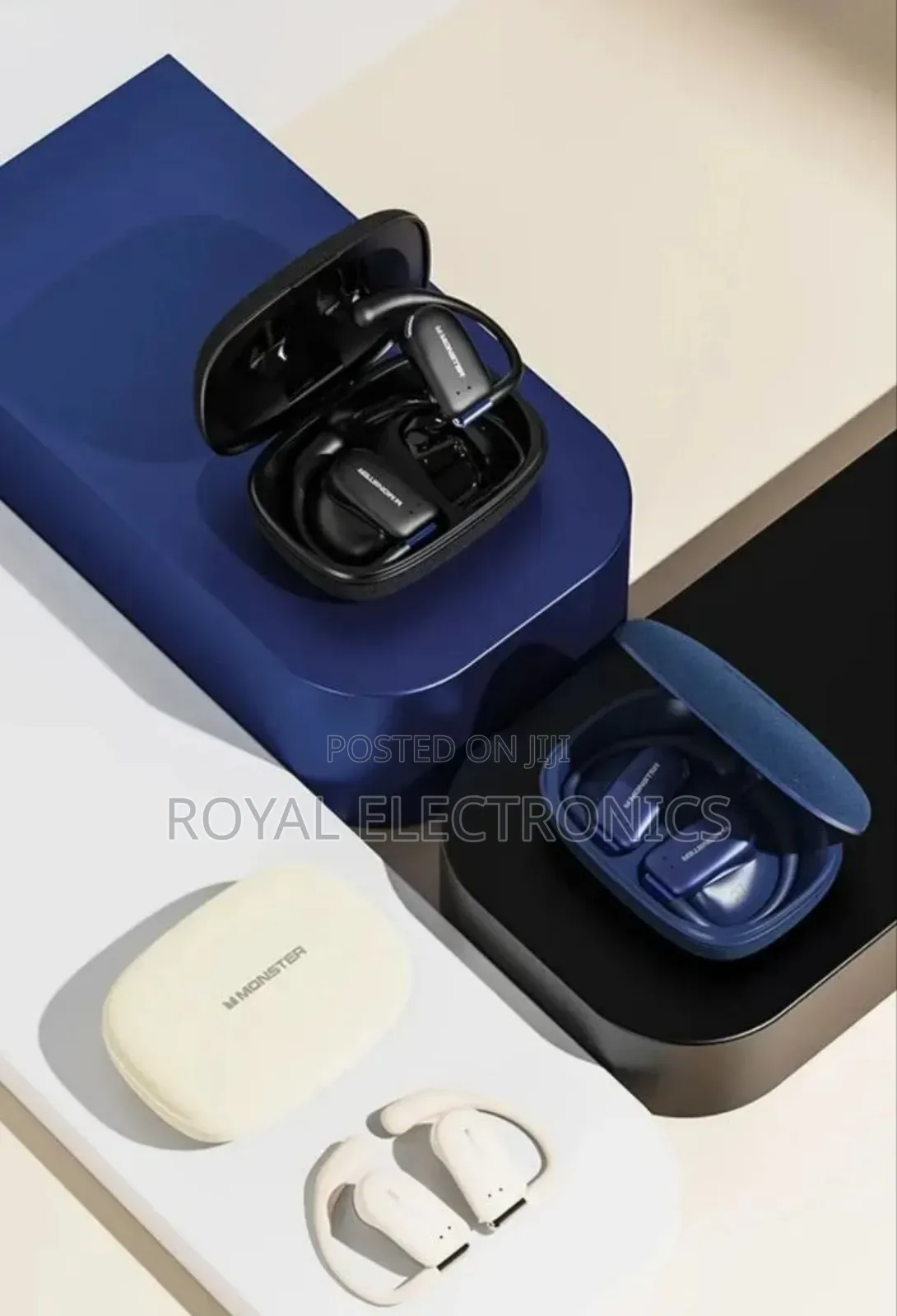 Monster Airmars Open Ear Air Conduction Headphones