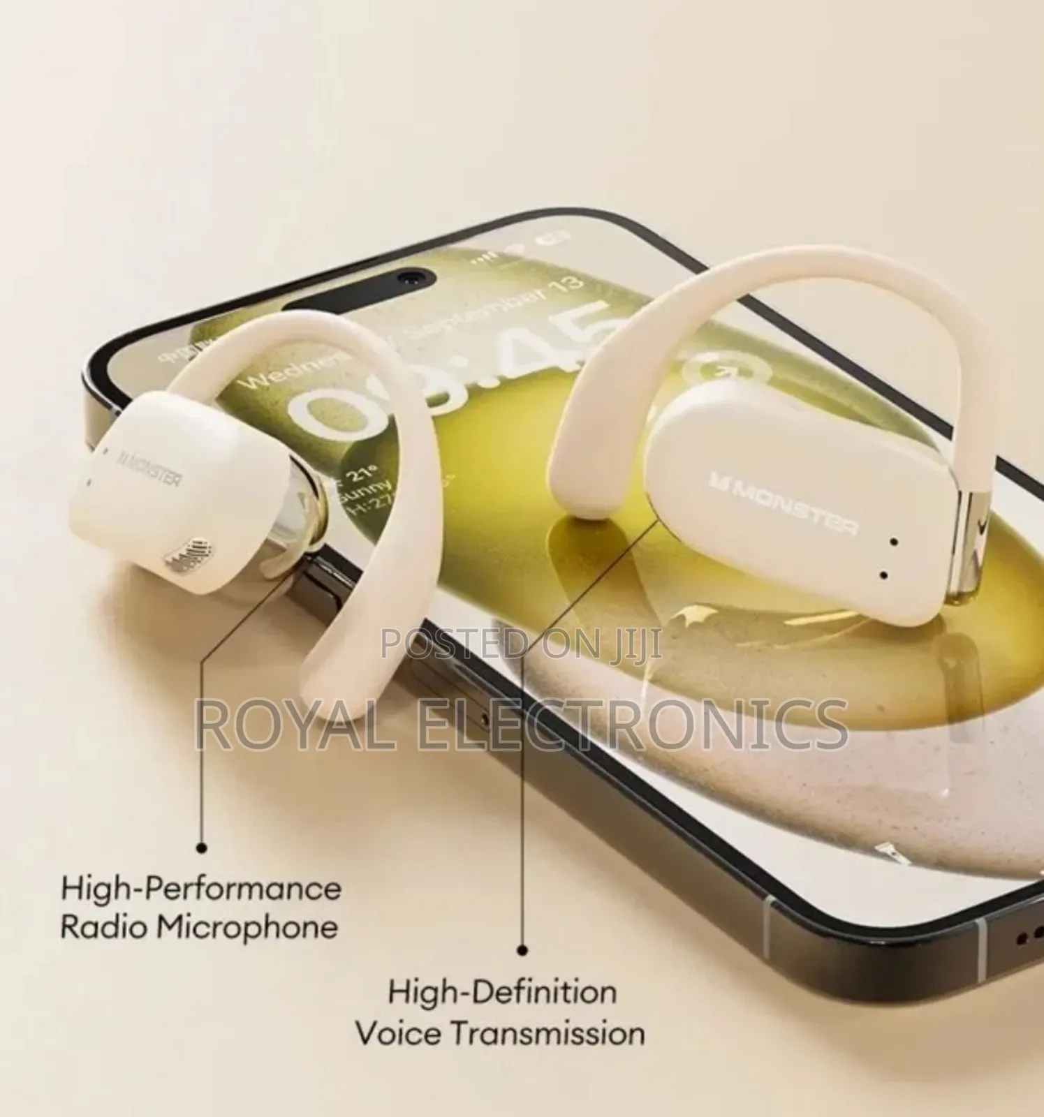 Monster Airmars Open Ear Air Conduction Headphones