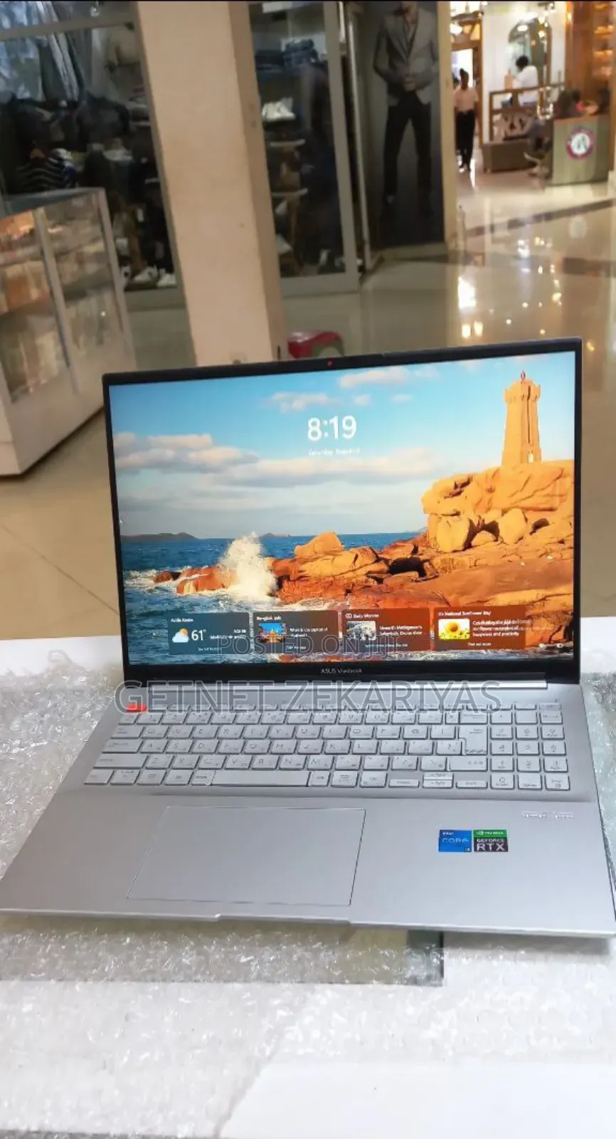 New Laptop Asus VivoBook 15 X505BA 16GB Intel Core I5 SSD 512GB