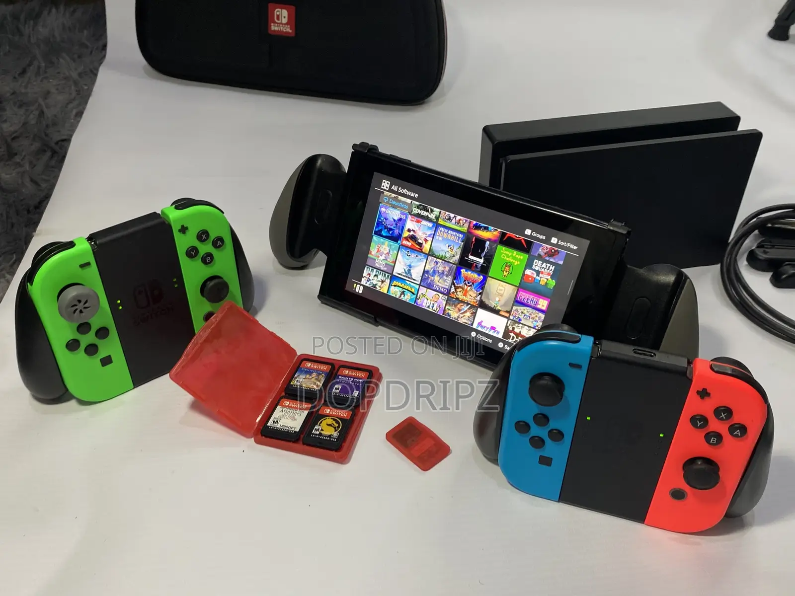 Nintendo Switch 1 | Full Accessory | >100 Games