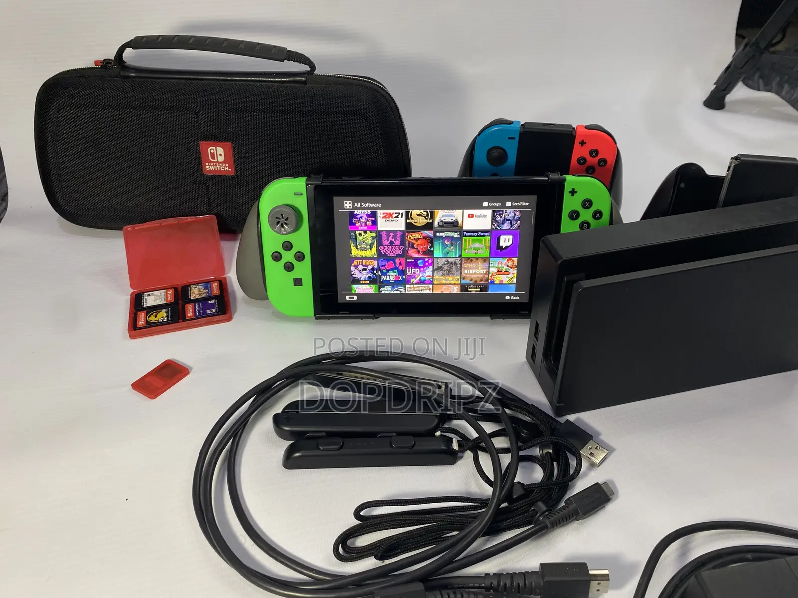 Nintendo Switch 1 | Full Accessory | >100 Games