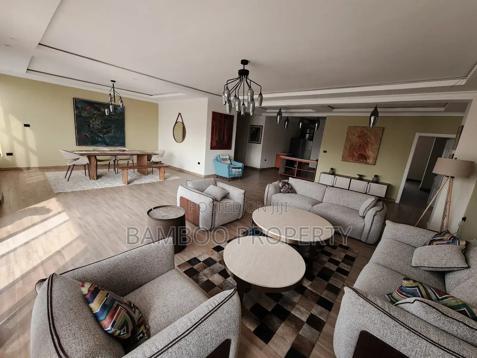 Furnished 3bdrm Apartment in Bole for rent