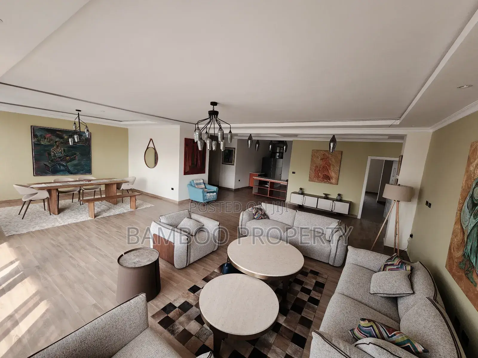 Furnished 3bdrm Apartment in Bole for rent