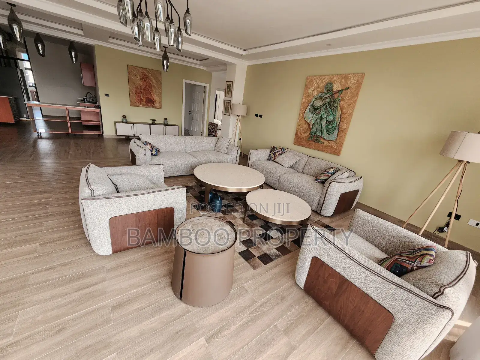 Furnished 3bdrm Apartment in Bole for rent