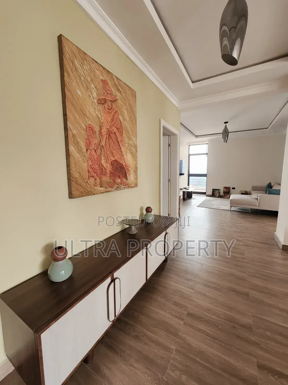 Furnished 3bdrm Apartment in Bole for rent