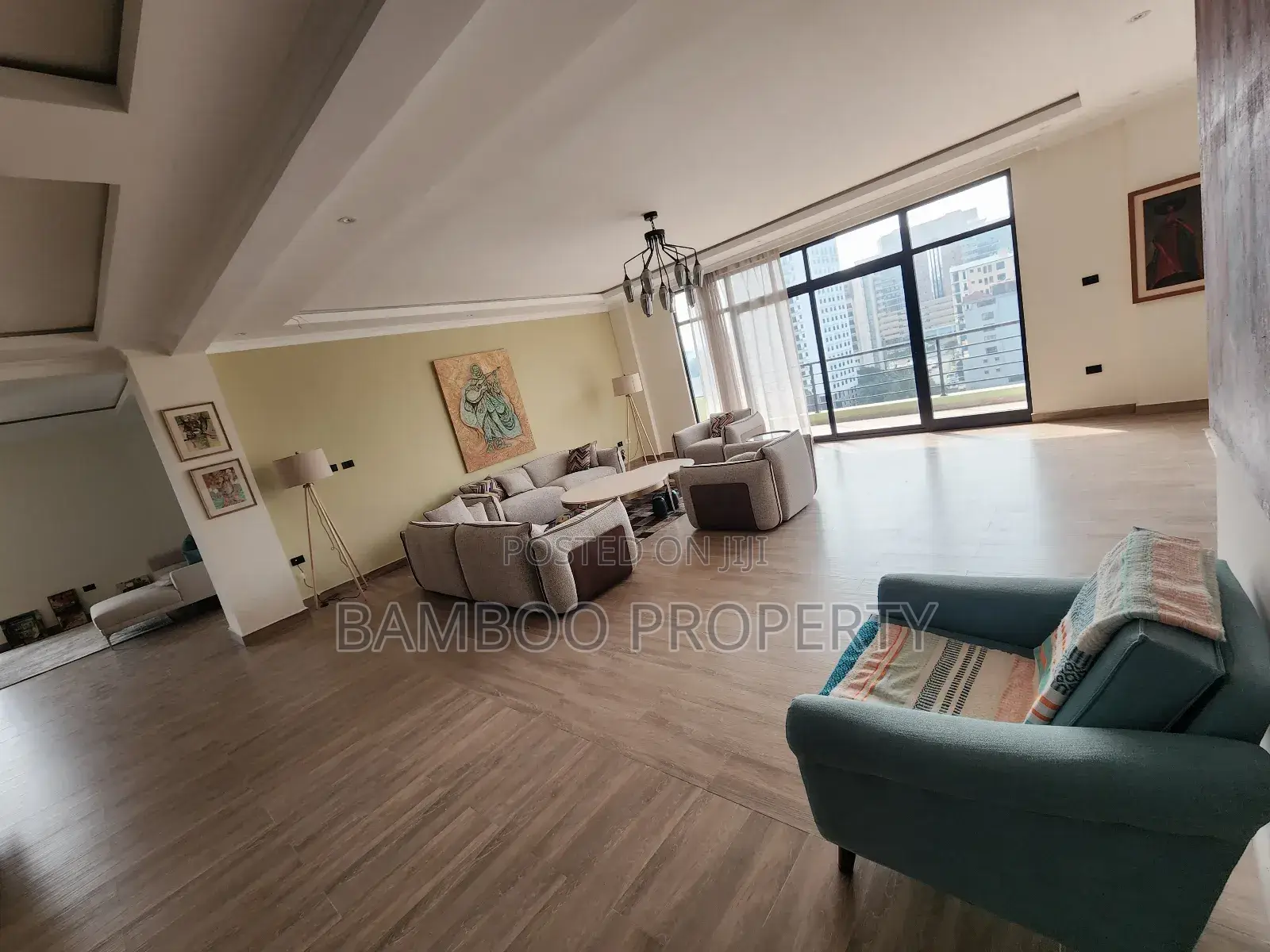 Furnished 3bdrm Apartment in Bole for rent