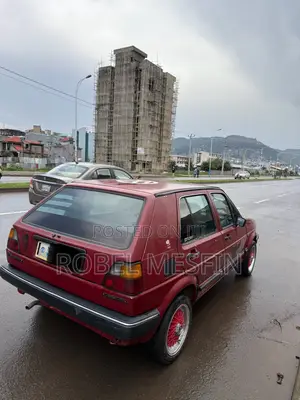 Volkswagen Golf 1987 Red