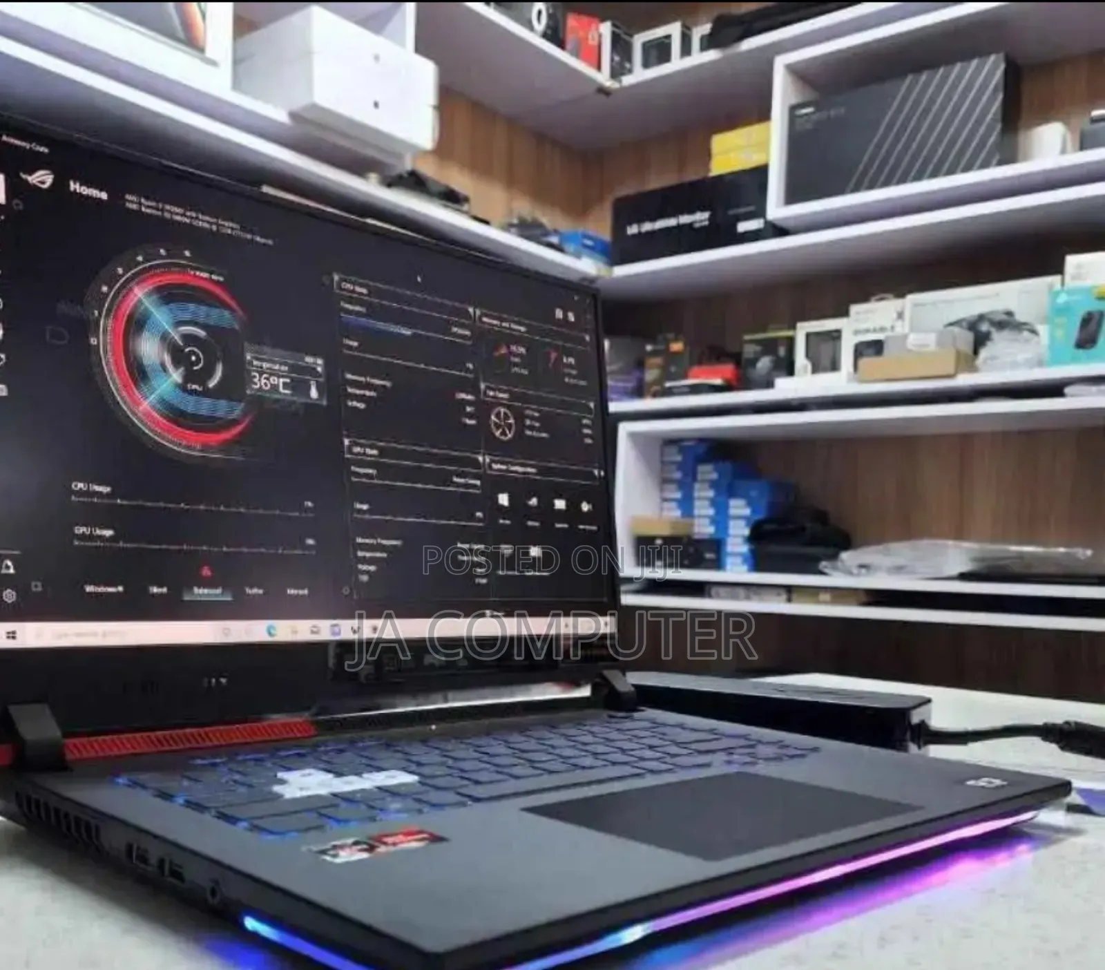 New Laptop Asus ROG Strix G15 16GB AMD Ryzen 9 SSD 1T