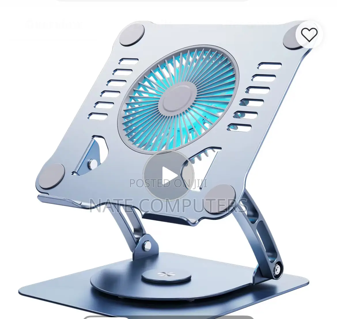 Rotatable Laptop Stand With Fan