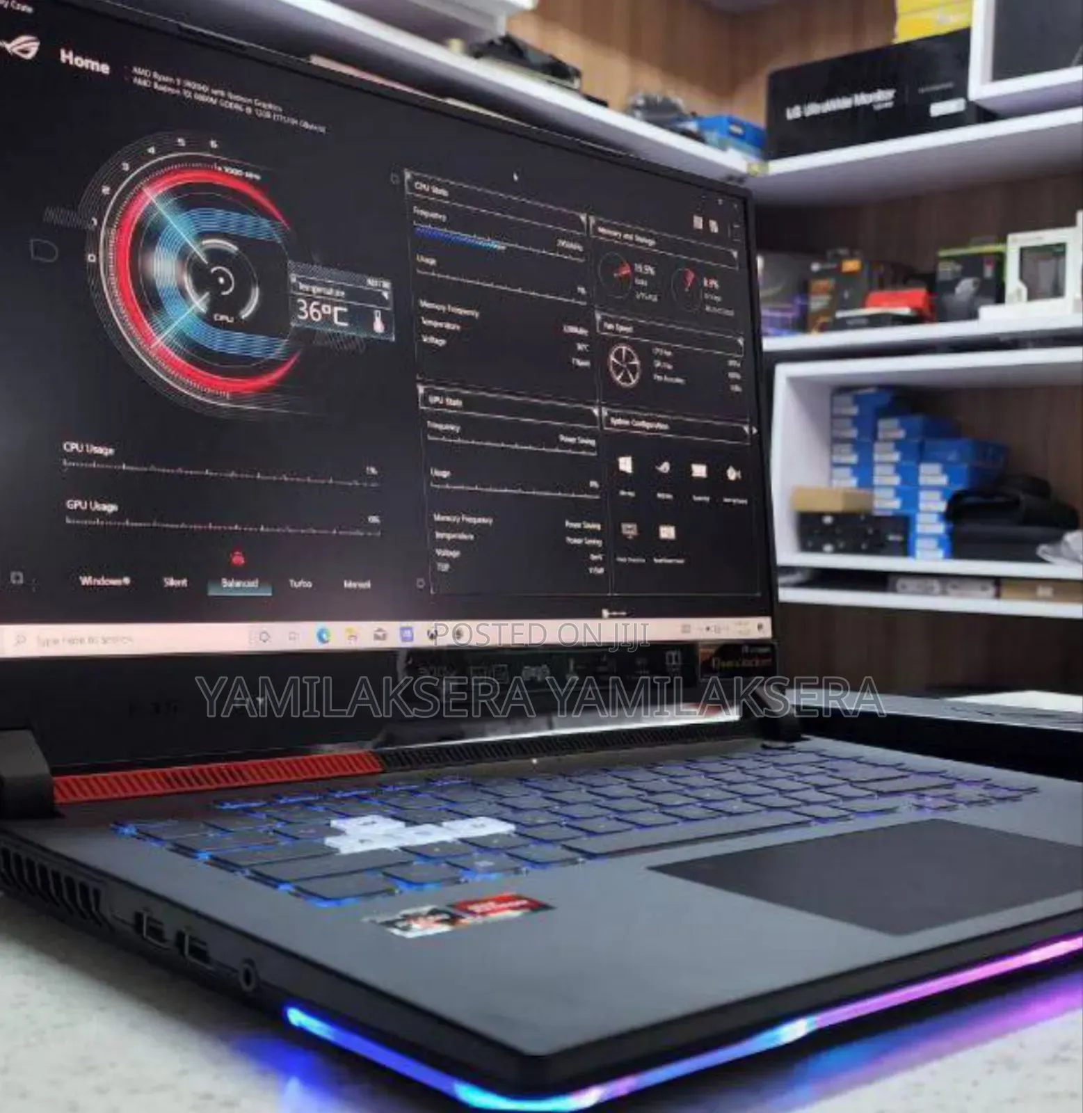 New Laptop Asus ROG Strix G15 16GB Intel Core I7 SSD 512GB