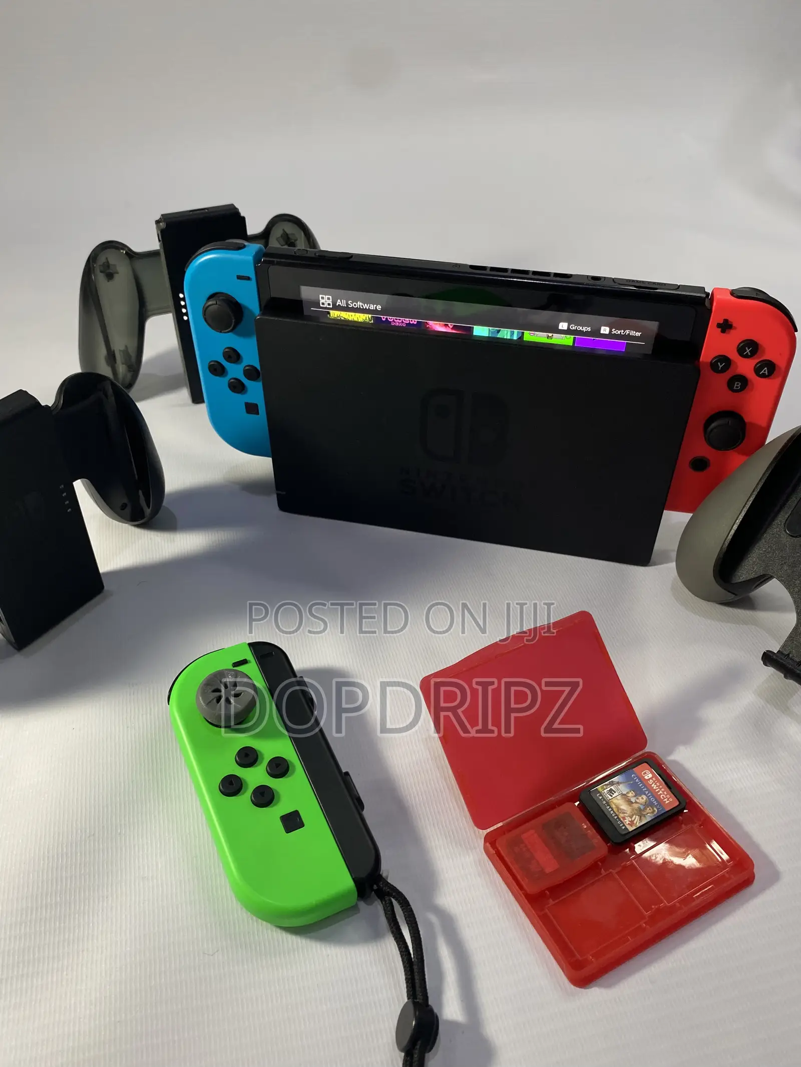 Nintendo Switch 1 | Full Accessory | >100 Games