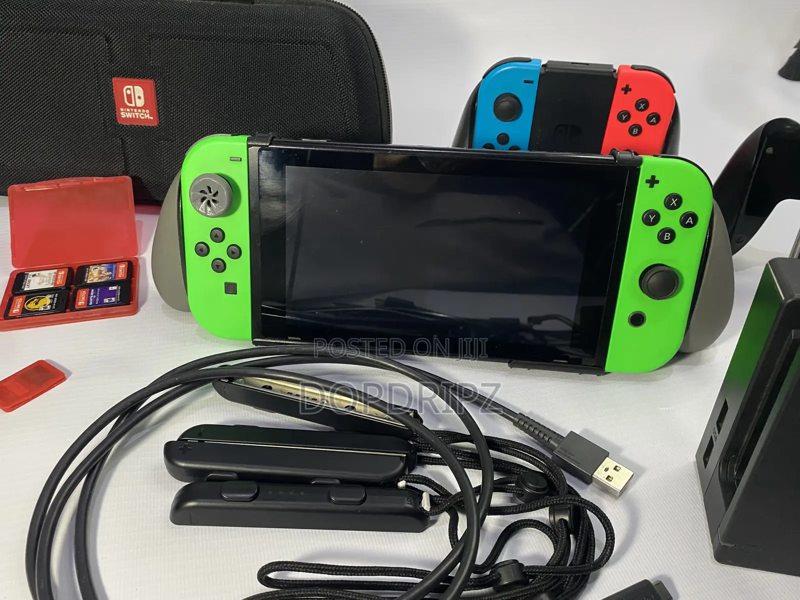 Nintendo Switch 1 | Full Accessory | >100 Games